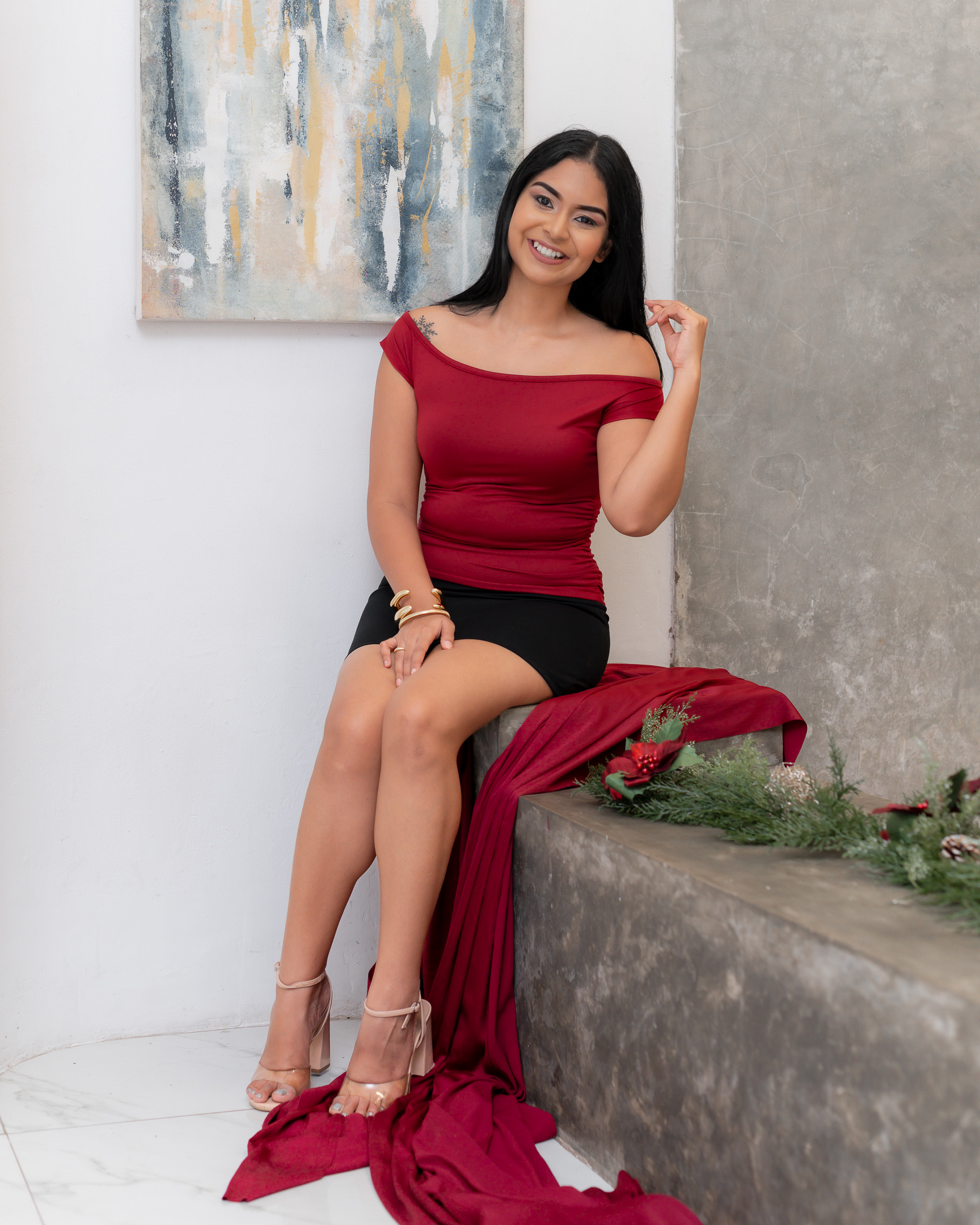 TWO- WAY TREND OFF SHOULDER TOP - Image 5